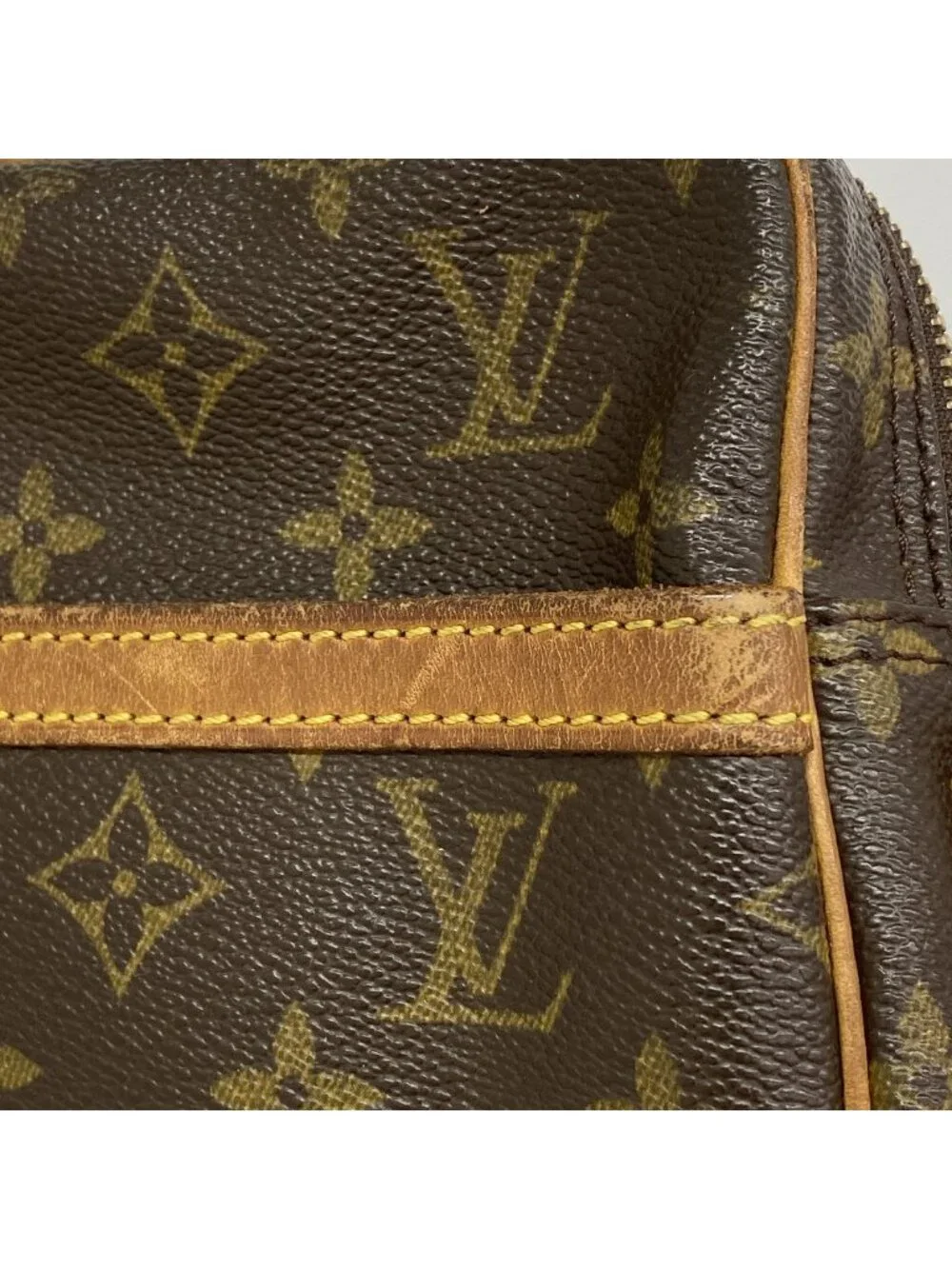 Louis Vuitton Shoulder Bag Monogram Danube Brown